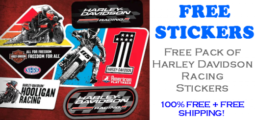 Harley Davidson Racing Stickers