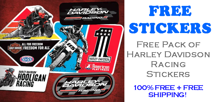 Harley Davidson Racing Stickers