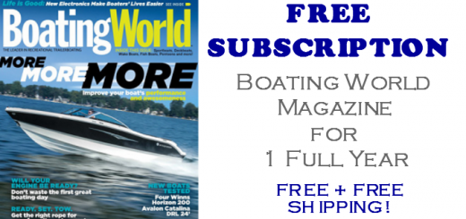 Boating World Magazine FREE Subscription