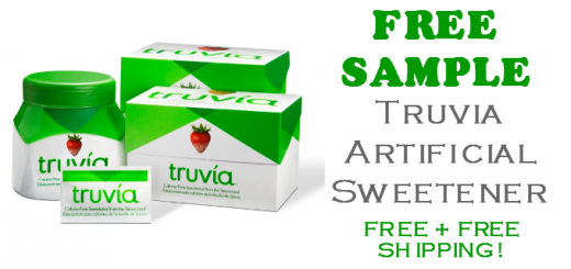 Truvia Artificial Sweetener FREE SAMPLE Packets