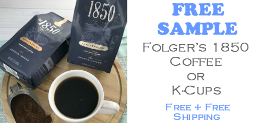 1850 Brand Coffee or K-Cups FREE SAMPLE