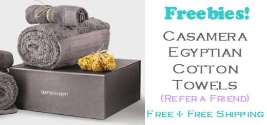 FREE Casamera Egyptian Cotton Towels