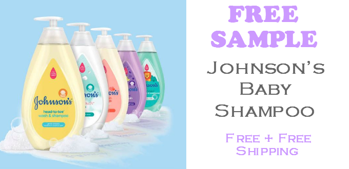 Johnsons Baby Shampoo FREE SAMPLE