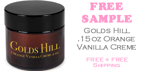 Golds Hill Orange Vanilla Creme FREE SAMPLE