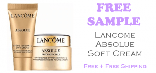 Lancome Absolue Soft Cream FREE SAMPLE