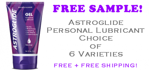 Astroglide Lubricant FREE SAMPLE