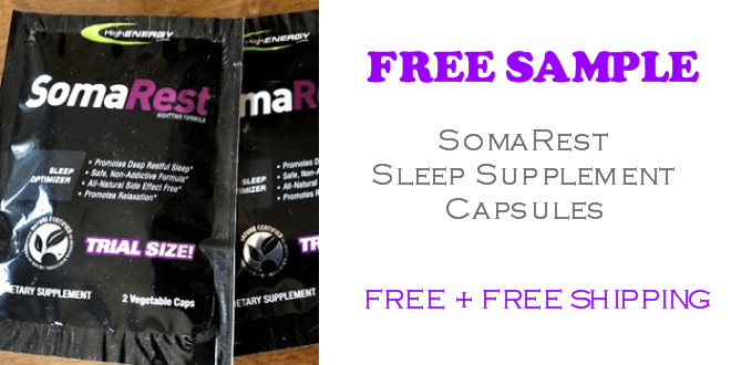 SomaRest Sleep Supplement FREE SAMPLE