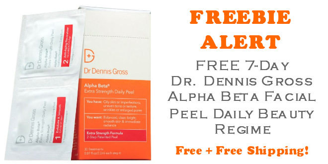 Dr Dennis Gross 7-day Facial Peel FREE SAMPLE