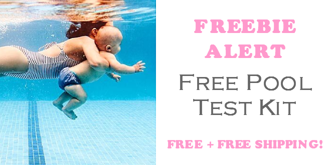 Free Pool Test Kit Freebie