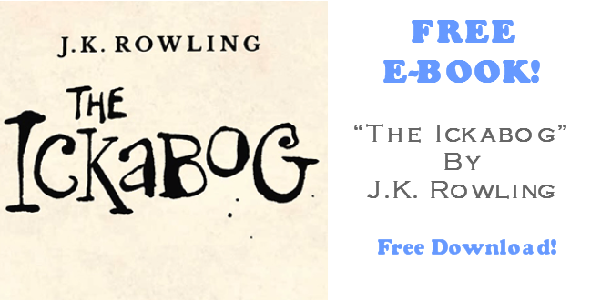 The Ickabog FREE EBook by JK Rowling