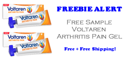 Voltaren Arthritis Pain Gel FREE SAMPLE