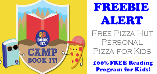 Pizza Hut Camp Book It - FREE Personal Pizza