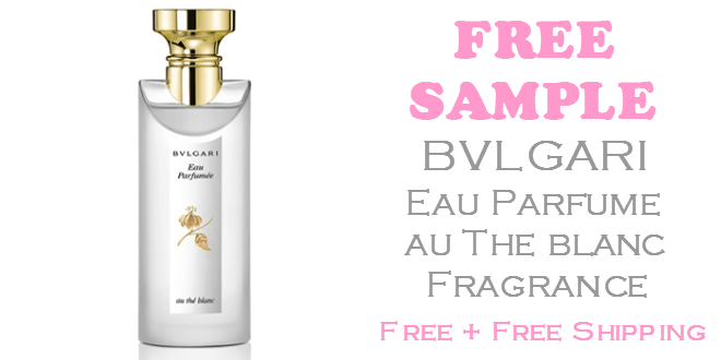 Bvlgari The Blanc Fragrance FREE SAMPLE