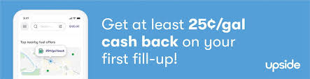 upside gas app cash back