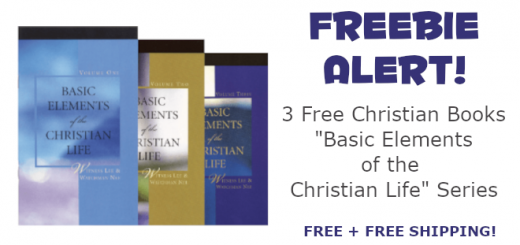 3 Free Christian Books - Basic Elements of the Christian Life