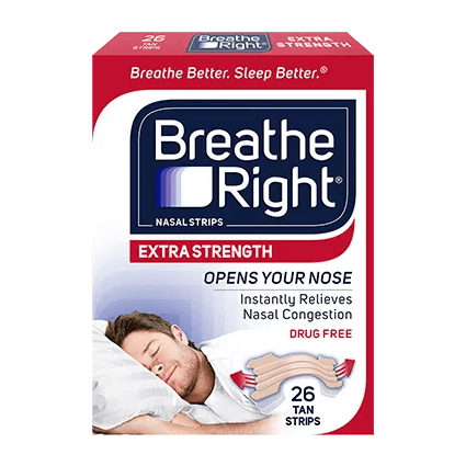 Extra Strength Breathe Right Strips FREE SAMPLE