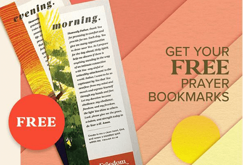 FREE Prayer Bookmarks